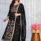 Zari Sequin Gorgette Anarkali Gown