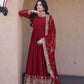 Zari Sequin Kali Anarkali