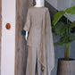 Zazu Silk Kurta Palazzo With Zari Embroidery