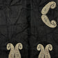 black Rangoli Silk Zari Embroidered Saree with Designer Blouse for special occasions