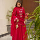 black Sharara Suit Set with gota pati for Festive and Party Wear in 4 colors