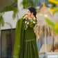 black Sharara Suit Set with gota pati for Festive and Party Wear in 4 colors