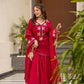 black Sharara Suit Set with gota pati for Festive and Party Wear in 4 colors