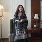 Classic Black Fox Georgette Sequins Embroidered Kurti Palazzo Set for Wedding & Festive Wear