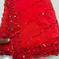 Shimmer silk Sequin Pearl Handwork Saree