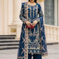 Luxury Faux Georgette Embroidered Palazzo Suit for Wedding and Festive Wear