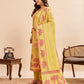 Jacquard Cotton Straight Kurta