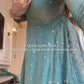 Fendy Silk Anarkali Plazzo Set