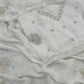 Premium Silky Crush Sugarbead Work Saree