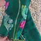 Organza Silk Printed Saree with Handwork Border