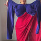 Velvet Handwork Ready to Wear Saree