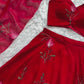 Handpainted Georgette Lehenga Set with Designer Blouse & Dupatta
