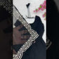 Elegant Black Georgette Anarkali Suit with Embroidered Dupatta for Festive and Evening Wear