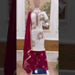 Designer White Embroidered Palazzo Suit Set for Festive and Family Functions