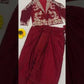 Embroidered Koti Style Dhoti Lehenga Set for Wedding and Festive Wear
