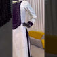 Elegant Crepe Straight Suit Set for Festive and Office Wear
