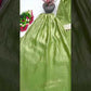 Pista Green Heavy Fendy Silk Palazzo Set with Embroidery Sequence Work and Fancy Latkan