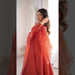 Roman Silk Chanderi Anarkali Suit Set