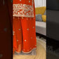 Festive Faux Georgette Plazzo Set for Wedding and Celebration Wear