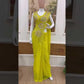 Ready to Wear Green Embroidered Saree for Festive and Party Occasions