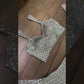 Glamorous Sequin Work Crepe Silk Lehenga Set for Party and Wedding Wear