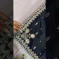 Elegant Embroidered Palazzo Suit Set for Festive and Family Occasions