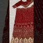Bridal Embroidered Silk Lehenga Set with Dupatta for Wedding and Festive Wear