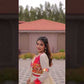 Multicolor Gamthi Work Cotton Lehenga Choli with Koti for Navratri and Festive Wear
