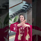black Sharara Suit Set with gota pati for Festive and Party Wear in 4 colors