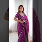 Elegant JMC Silk Saree for Festive, Party and Evening Occasions