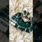 Cream Chinon Saree with Kachi Gota patti HandWork & Satin Aangi work Blouse