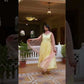 Sunlit Grace Roman Cotton Kurta Pant Dupatta Set for Festive and Family Occasions