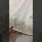 Elegant Embroidered Palazzo Suit Set in White and orange for Festive and Family Occasions