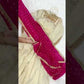Designer Mirror Work Anarkali with Contrast Dupatta for and Wedding Occasions