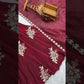 Designer Fendy Silk Gown Sharara Set for Festive and Wedding Wear