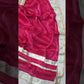 G-MEE Satin Silk Saree with Stitched Aangi Blouse with gota patti work