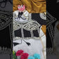 G-MEE Satin Silk Saree with Stitched Aangi Blouse with gota patti work