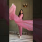 Elegant Swarovski Silk Kurta Palazzo Set with Dupatta for Festive and Party Wear