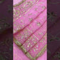 Saree with Maharani Jaal Gota Ribbon Work & Sabhyasachi Lace Border