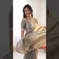 Elegant Fendy Silk Ready to Wear Saree for Office and Function Wear