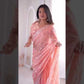 Premium Two Tone Silk Saree with Beads Work for Festive and Wedding Wear