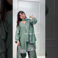 Elegant Embroidered Farshi Suit Set for Festive and Family Occasions