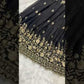 Elegant Embroidered Silk Sharara Suit Set for Wedding and Festive Wear