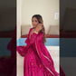 Premium Chiffon Bandhej Print Anarkali Set with Dupatta