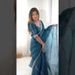 Elegant JMC Silk Saree for Festive, Party and Evening Occasions