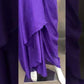 Royal Blue Chinon Silk Dhoti Set with Embroidery Sequins Cording Work