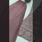 Embroidered Georgette Top Palazzo Set