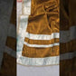 G-MEE Satin Silk Saree with Stitched Aangi Blouse with gota patti work