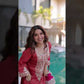 Royal Charm Embroidered Kurta Pant Set with Batwa for Festive and Party Wear