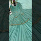 Embroidered Peplum Lehenga Set with Dupatta for Festive and Wedding Wear